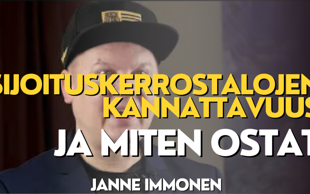 Sijoituskerrostalojen Kannattavuus